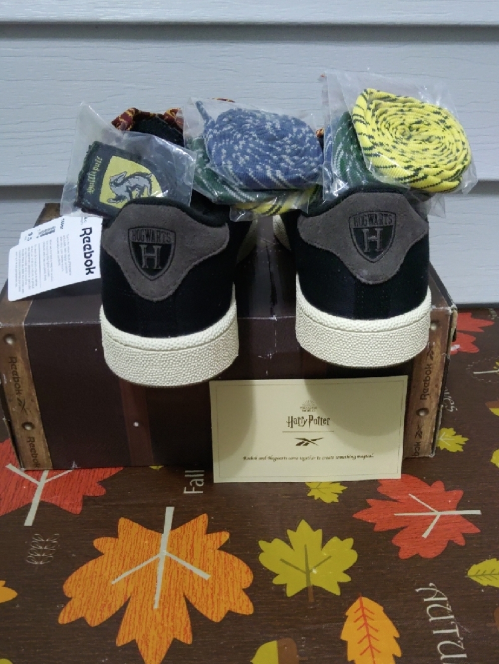 ReebokHarry Potter) Lim.Edition Men Sneakers.Extra Laces And Tongue Patches